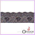 Fashion beautiful well design black eyelash lace supplier